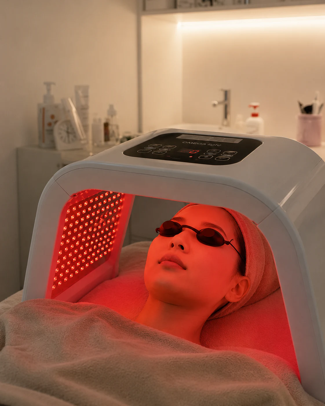 Facial treatment at Zen Beauty