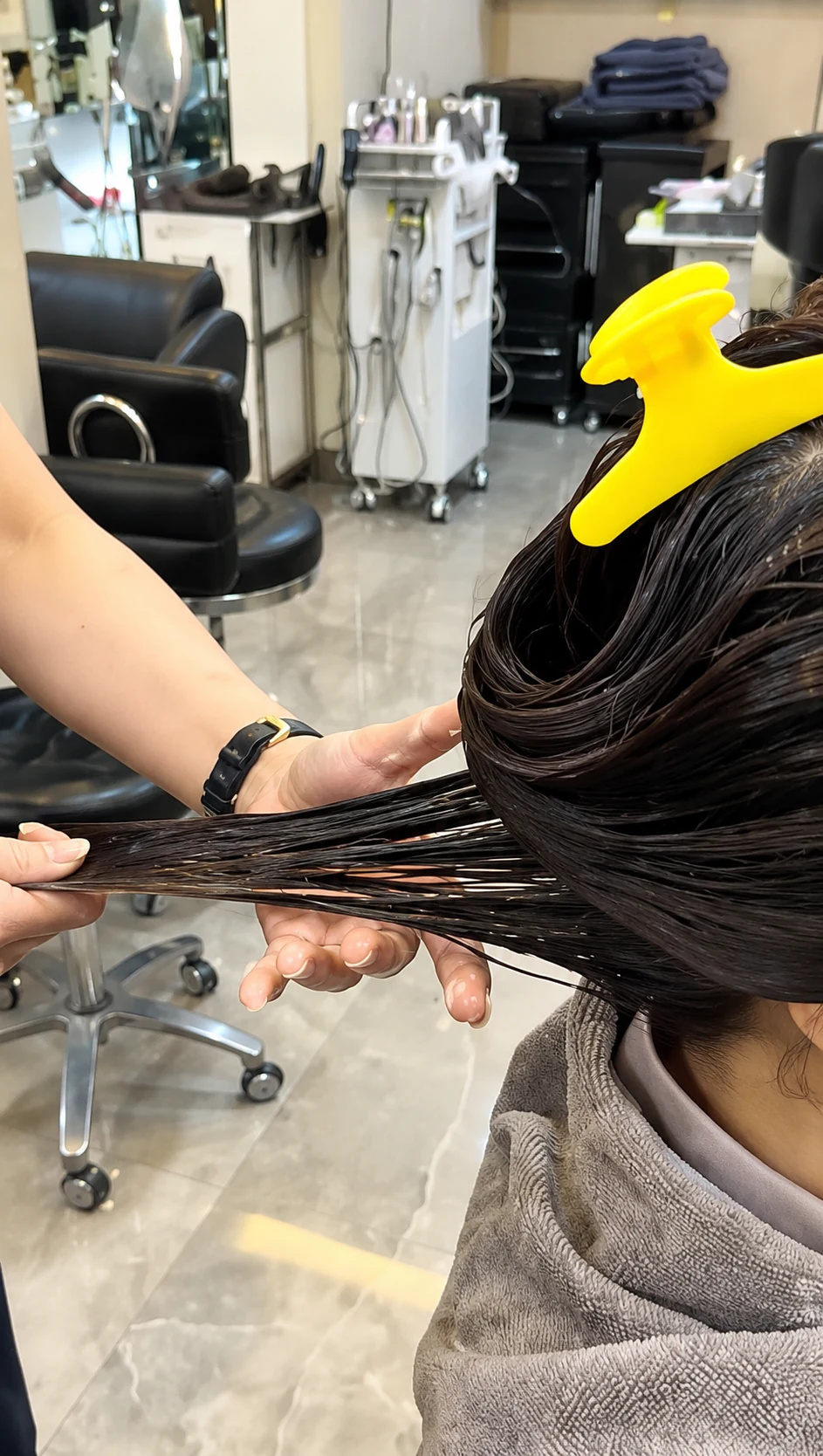 Kerasilk four-step hair reconstruction treatment at Zen Beauty