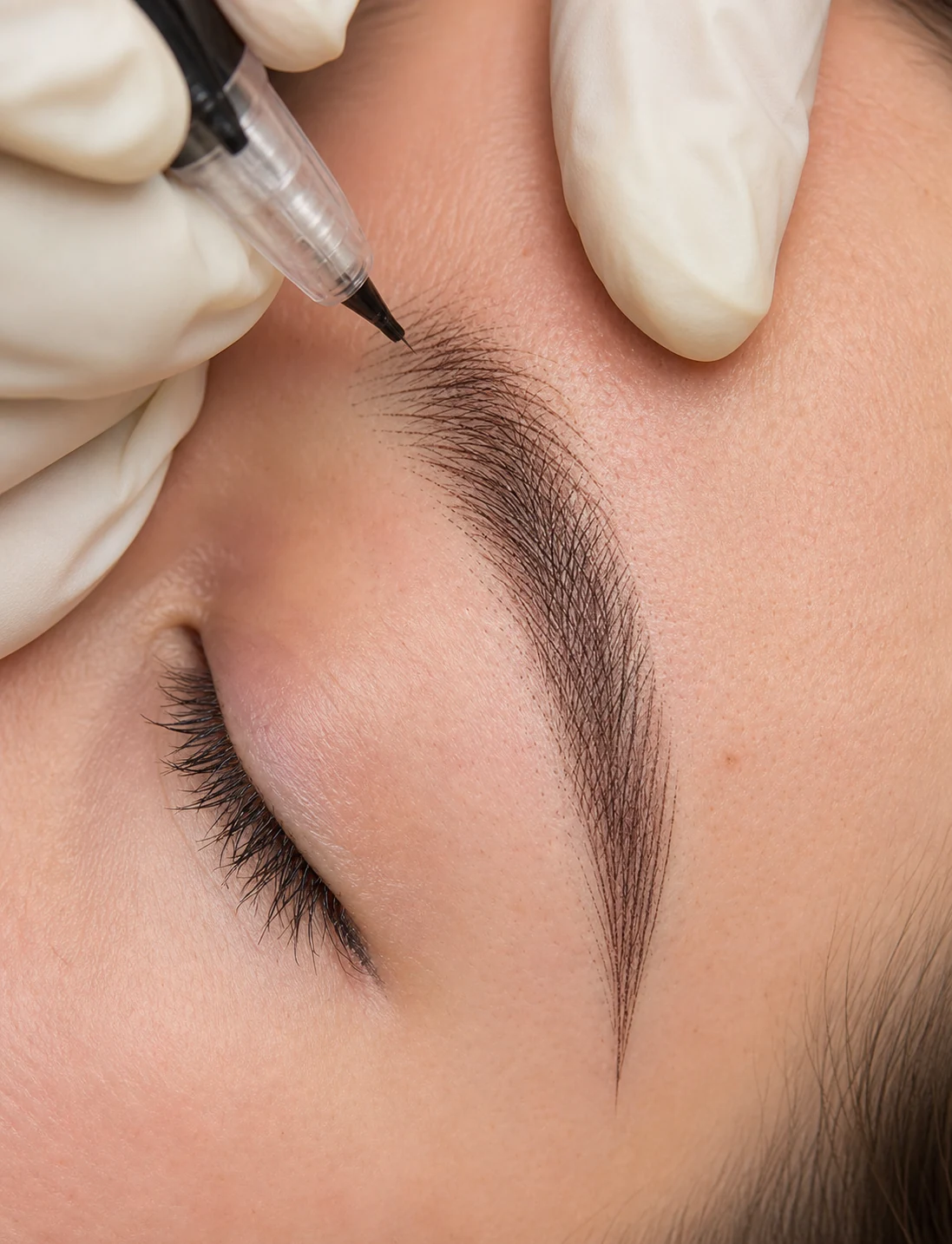 Misty Eyebrow Embroidery