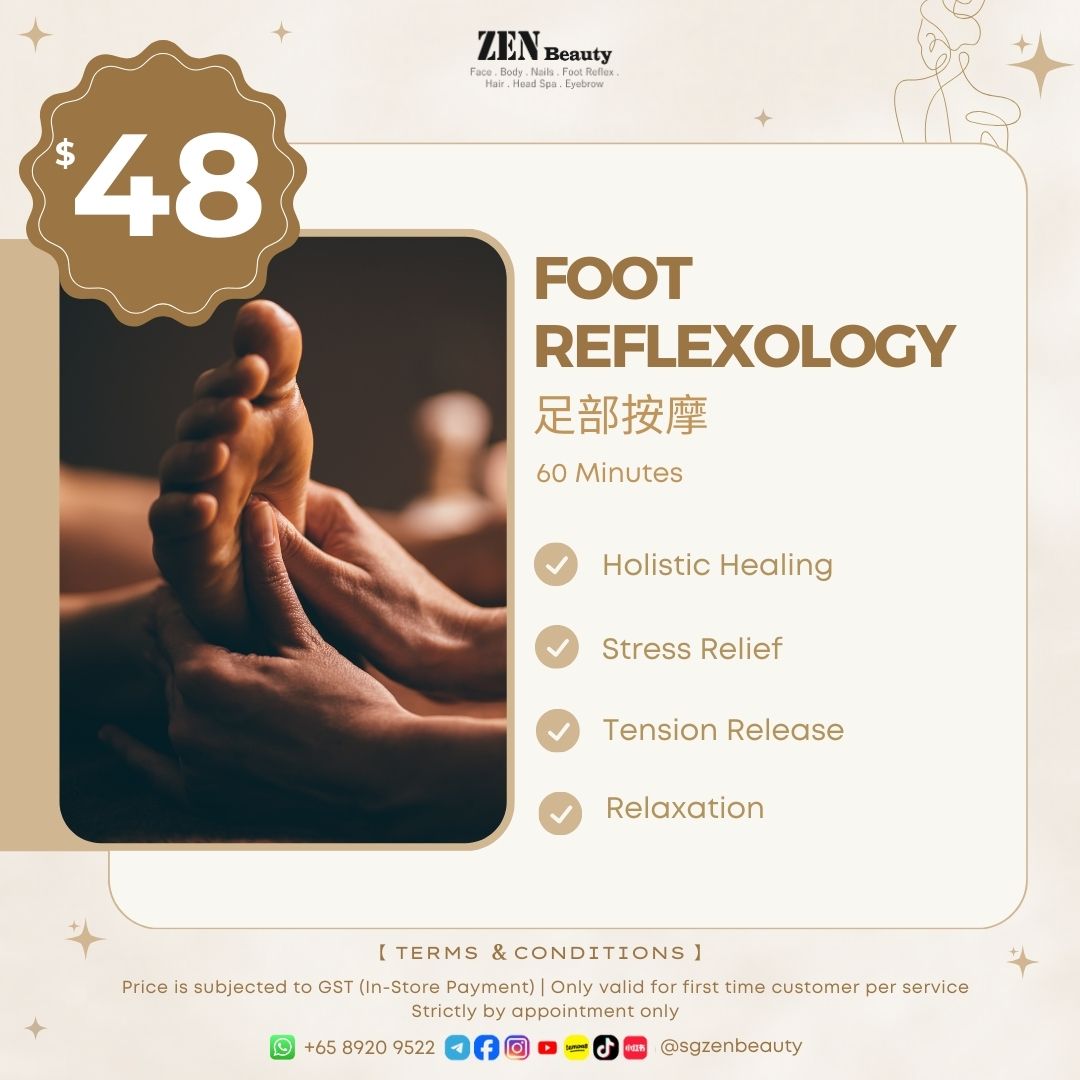 60 Mins Foot Reflexology (Foot)